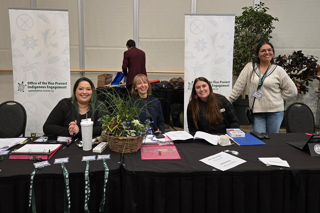 BeAConnectR's tweet card. By all accounts, the last six weeks have been busy ones for the Office of the Vice-Provost, Indigenous Engagement (OVPIE) at the University of Saskatchewan (USask).