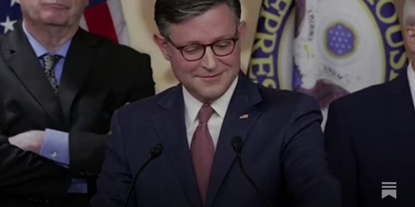 PoliticusSarah's tweet card. Speaker Mike Johnson (R-LA) shut down the House of Representatives until September 2 to avoid voting on anything related to the Epstein files.