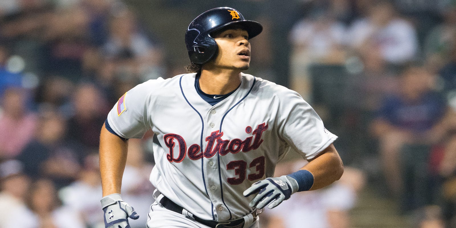 detroitnews's tweet card. Former Tigers prospect Steven Moya is mourning the death of wife Elizabeth. She died after traveling to Taiwan to see Moya play in an All-Star Game.