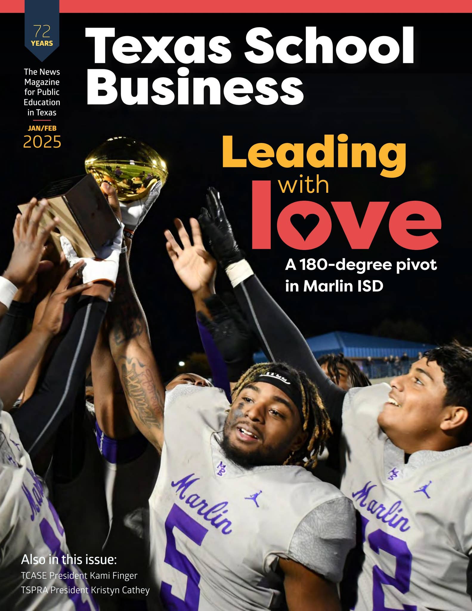 TXSchoolBiz's tweet card. January/February 2025 Texas School Business