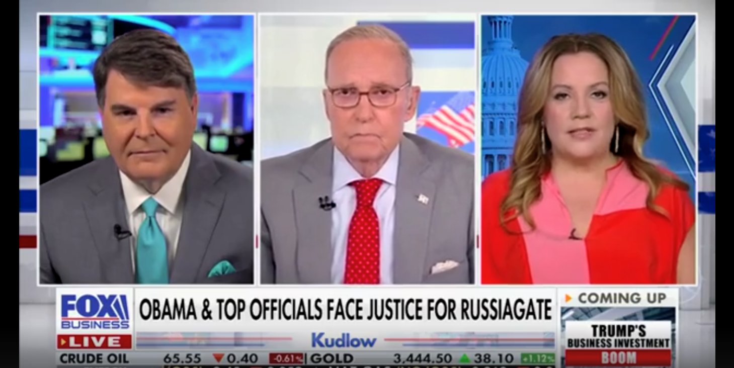 Bullrun1025's tweet card. The media 'should be ignored or ... maybe some of their role in the Russia collusion hoax might need to be investigated,' Hemingway said.