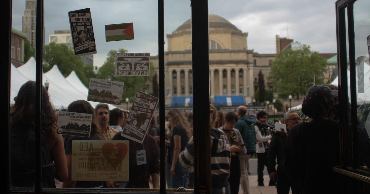 CUJewsIsraelis's tweet card. Columbia University is coming down hard on pro-Palestinian students who took part in a recent takeover of Butler Library​, the school announced on Tuesday.