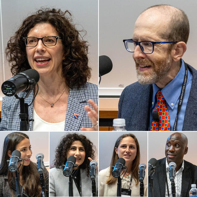 YaleSOM's tweet card. In a special episode recorded at Connecticut’s largest entrepreneurship event, Howie and guest host Megan Ranney, the dean of the Yale School of Public Health, welcome four Yale innovators: entrepr...