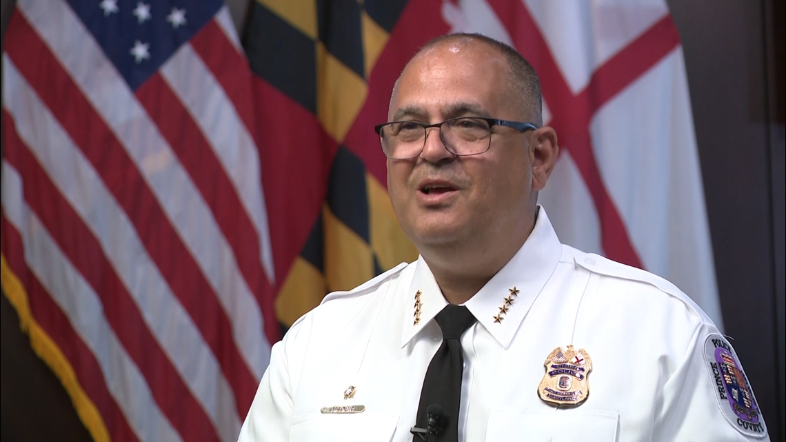 wusa9's tweet card. George Nader is focusing on recruitment and resources to bolster the Prince George's County Police Department, and is also targeting youth crime heavily.