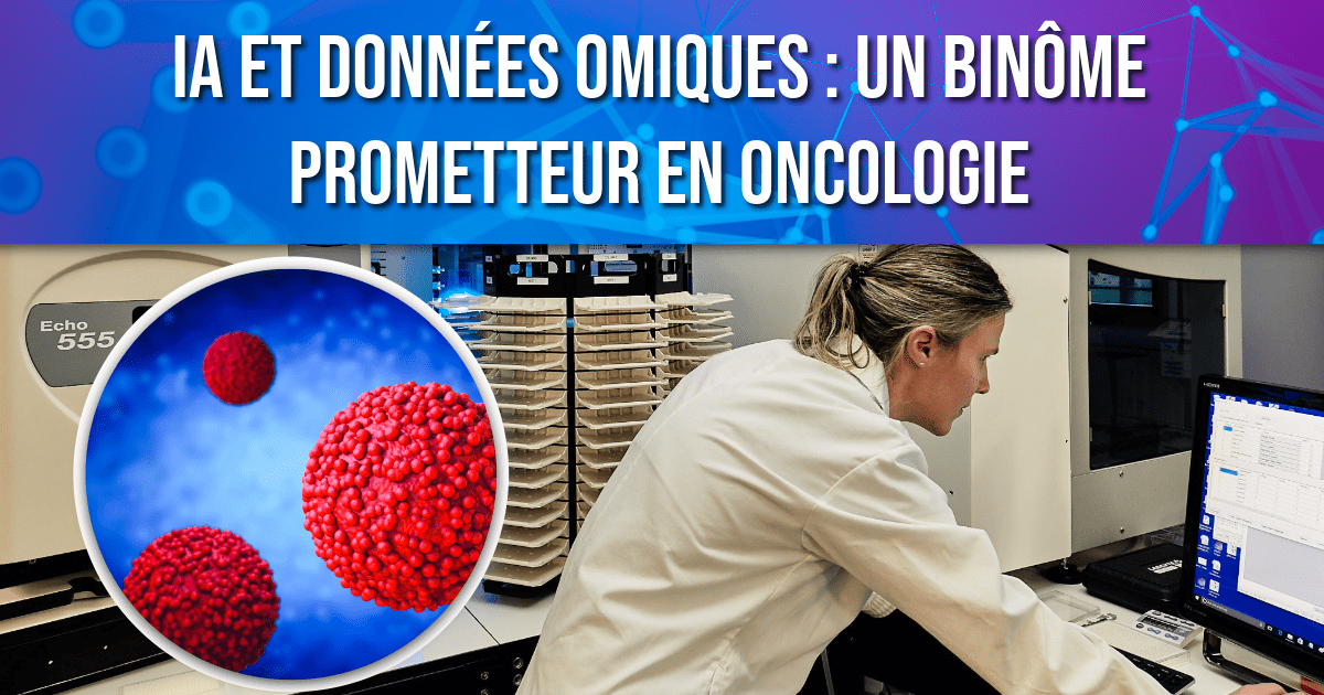 oncopole's tweet card. Et si l'IA et les données omiques permettaient de repousser les limites en matière de recherche et de traitement du cancer?