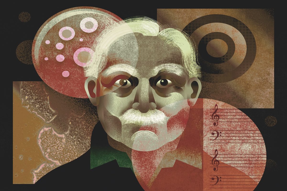 MusicMagazine's tweet card. Tom Service’s mind boggles as he explains how science has enabled an American composer to continue writing music… after his death