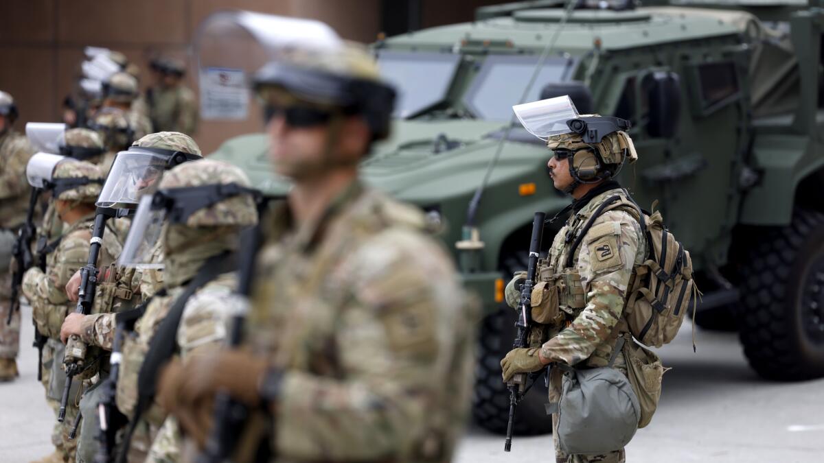 haileybranson's tweet card. The Pentagon on Tuesday announced that 2,000 National Guard troops will be sent home after an unprecedented deployment in the Los Angeles area.