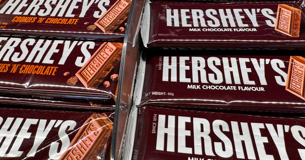 CBoTheEggman's tweet card. Hershey said the price hike is related to cost of cocoa, which has increased exponentially in recent years.