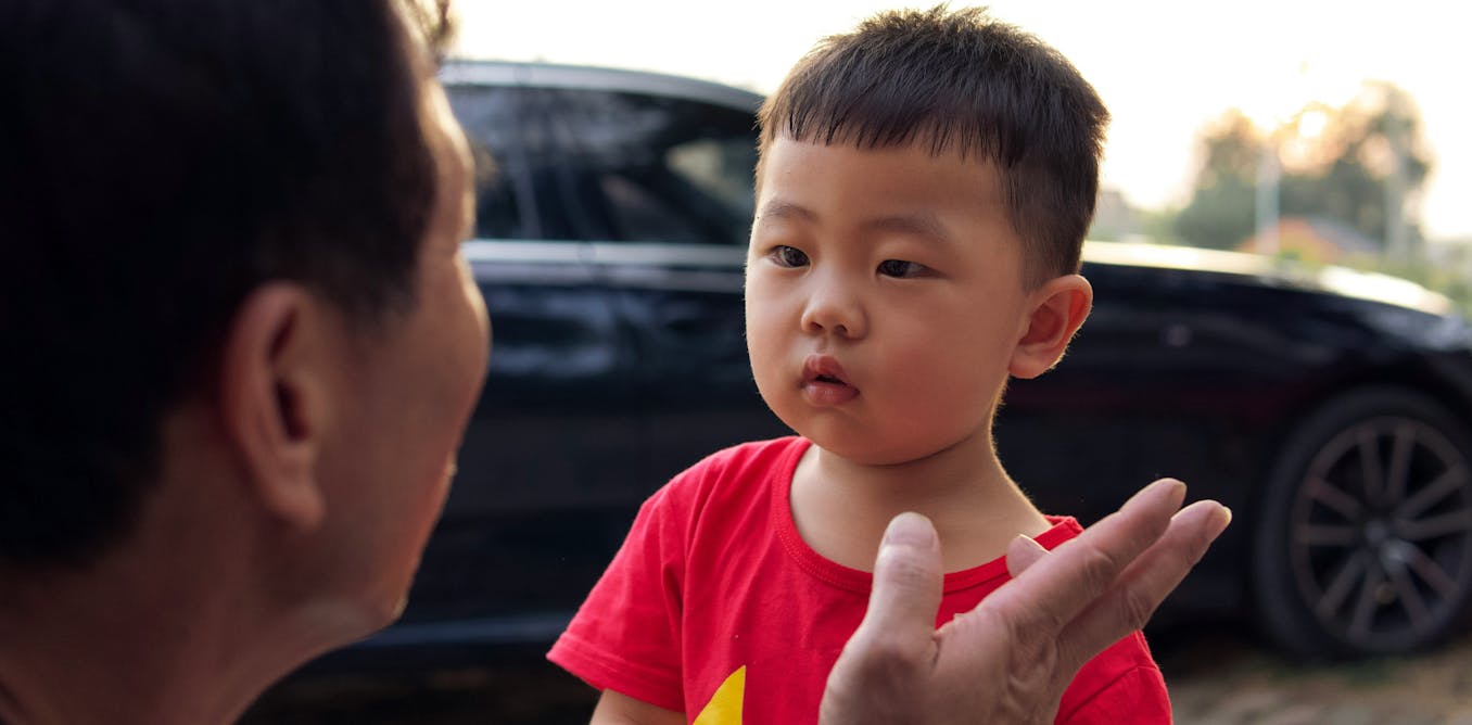 AusLiteracy's tweet card. It is common for parents to worry about raising a child to be multilingual. They may wonder, am I harming my child’s English if I speak another language at home?