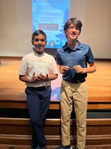 CatherineKeyser's tweet card. Forsyth County’s brightest young mathletes made their mark at the MathLeague.org National Competition at the University of Houston in Houston, Texas recently.