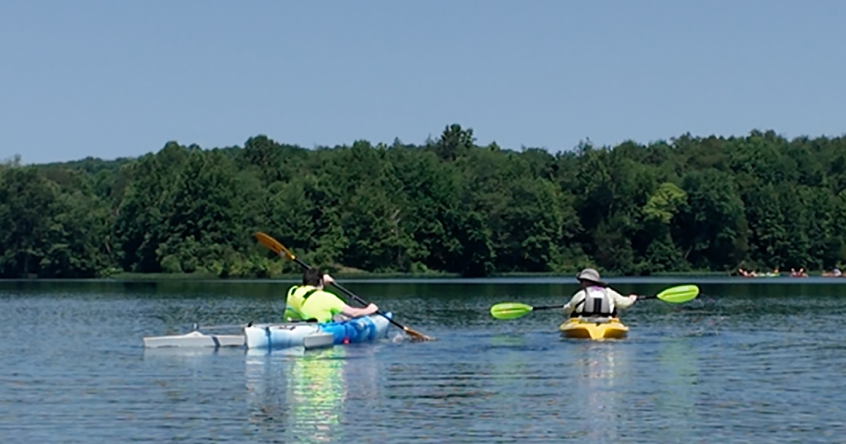 mymcmedia's tweet card. Ahead of the 35th anniversary of the Americans with Disabilities Act (ADA), kayakers with disabilities had the opportunity to go out on the water at Little Seneca Lake in Boyds.… Read More