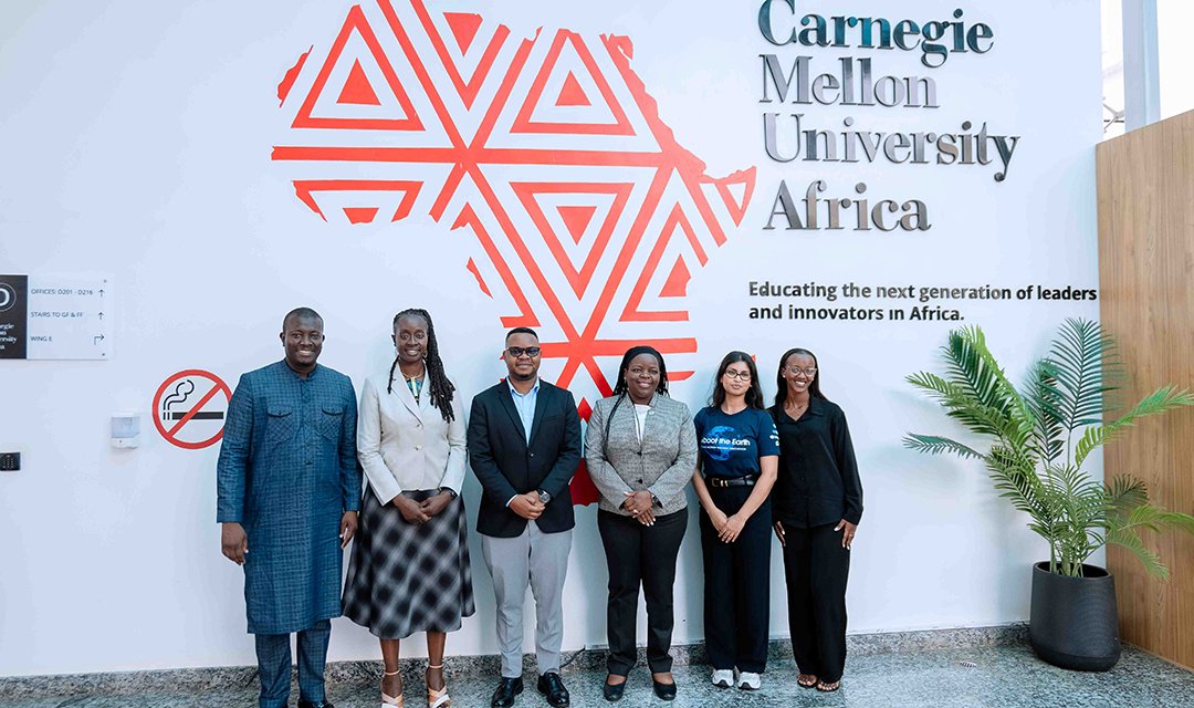 CMUEngineering's tweet card. CMU’s OSPO and the Upanzi Network spark a new partnership at the United Nation’s Reboot the Earth hackathon.