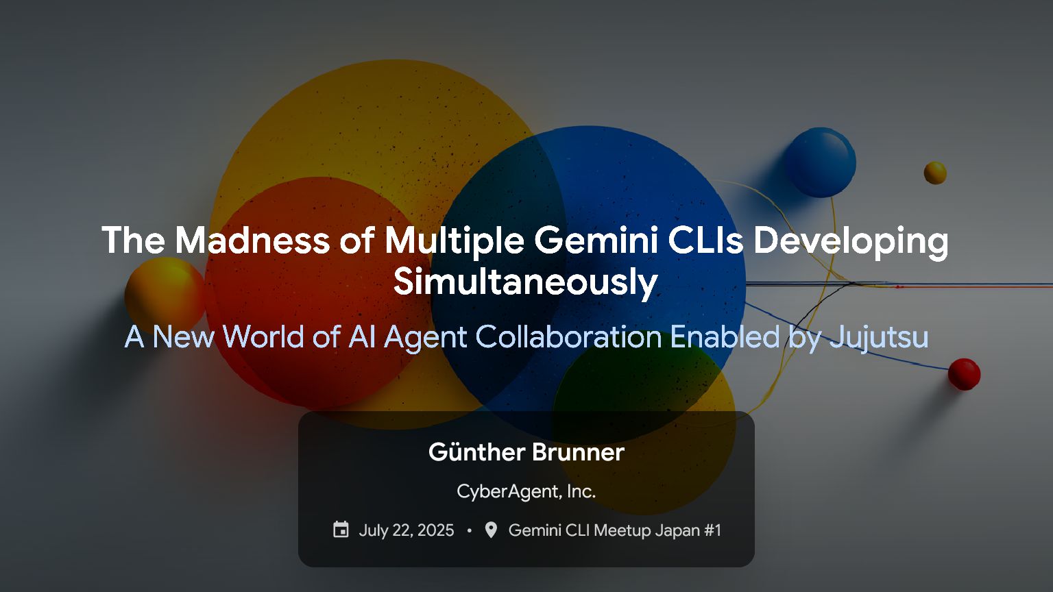 gunta85's tweet card. Discover how Jujutsu, a next-generation VCS born from Google's experience, enables true parallel AI development. Learn how multiple Gemini CLI agents ca…