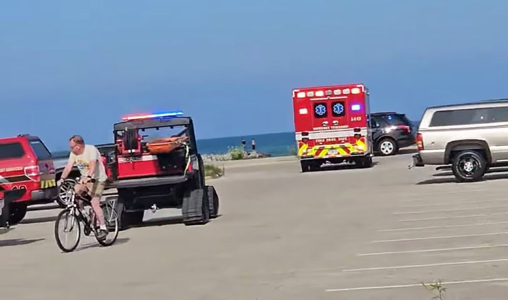 LMCScanner's tweet card. An active search is underway after a 14-year-old boy went missing while swimming in Lake Michigan at Illinois Beach State Park near Zion Tuesday afternoon.