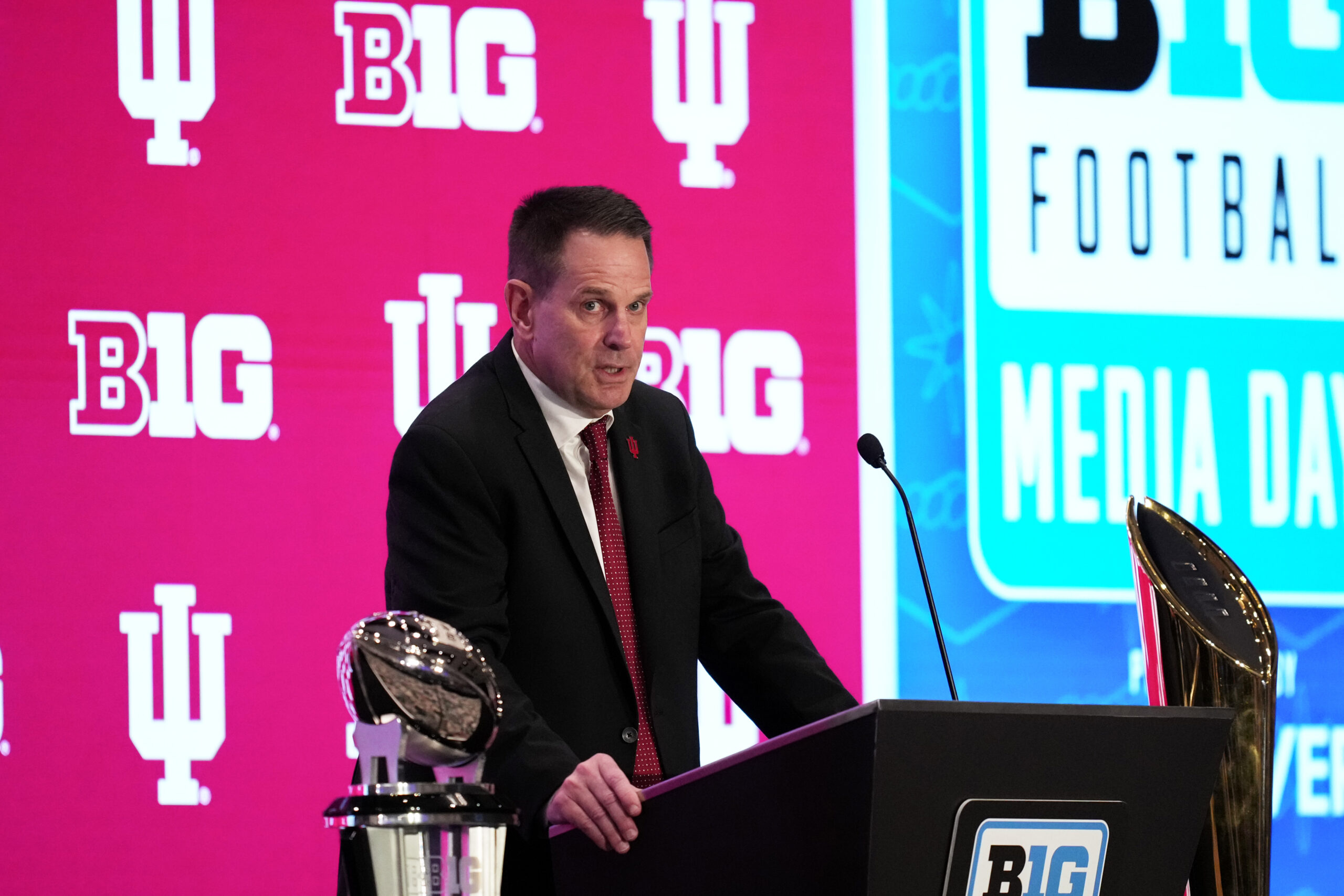 kylerstaley's tweet card. Curt Cignetti spoke at the Big Ten Media Days for the second time as the Indiana coach, here are a few takeaways from all that he said