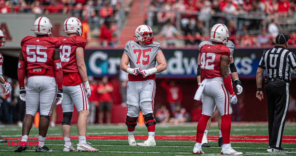 steven_sipple's tweet card. Right tackle has been an offseason mystery in projecting Nebraska's starting offensive line. Is Tyler Knaak now the new frontrunner?