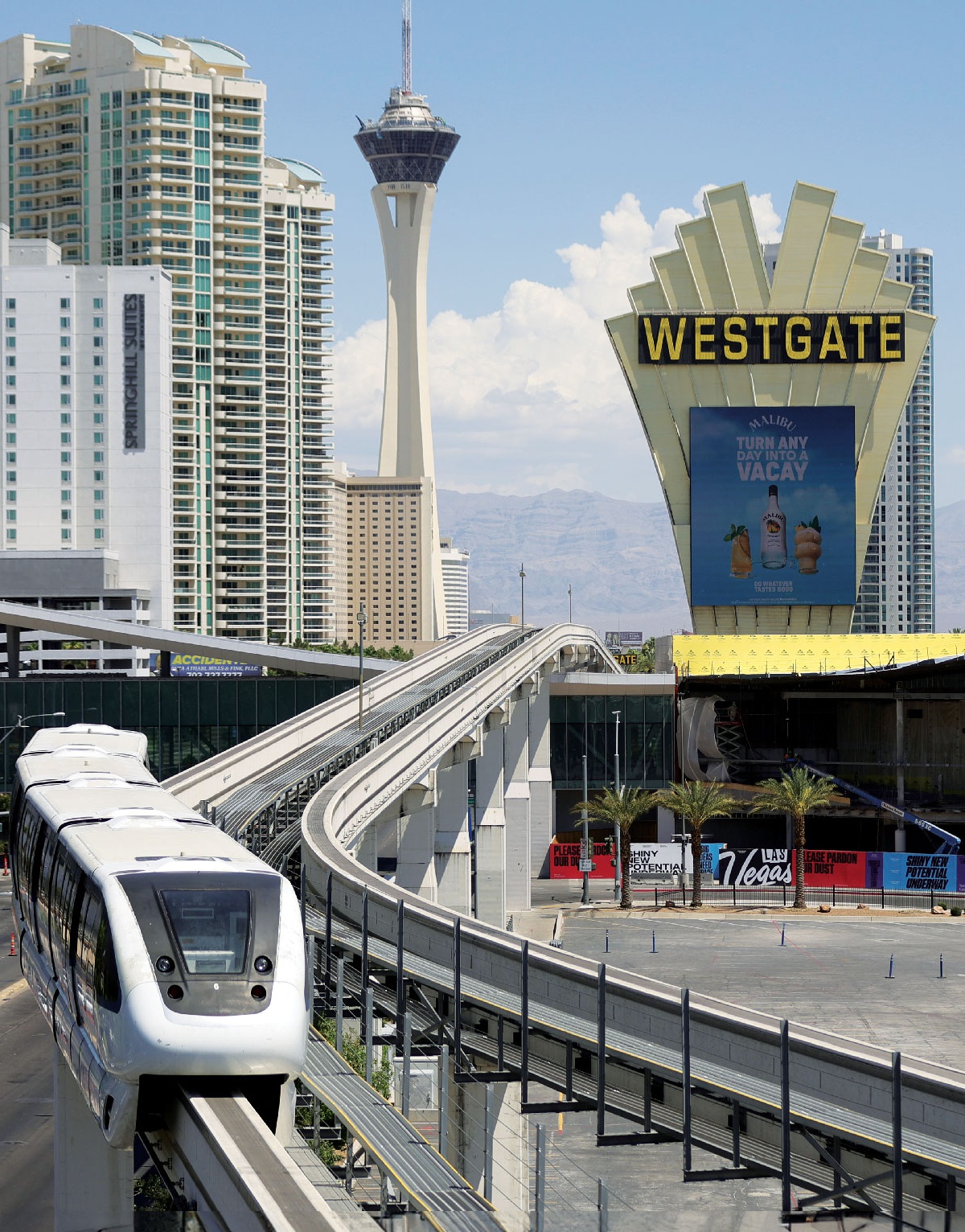 VEGASINC's tweet card. The Las Vegas Convention and Visitors Authority board approved $55,000 on Tuesday to provide monorail transportation for Strip employees whose commute is affected by Formula One race setup disrupti...