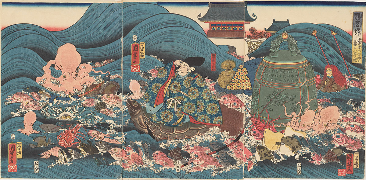 UnivOfKansas's tweet card. Specialist in Japanese Buddhist art puts tales of bells around, under water in historic context.