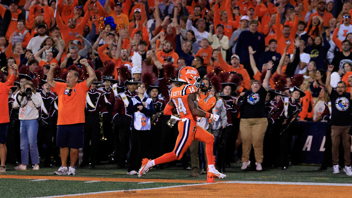 WritingIlliniFS's tweet card. The Illinois football representatives had their time with Dave Revsine at Big Ten Media Days, and Xavier Scott had some refreshing answers. It is that time of y