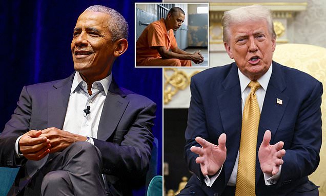 CatSaavy's tweet card. President Donald Trump called Barack Obama the 'leader of the gang' and said he had committed 'treason.' Obama hit back in a rare statement against 'bizarre' allegations he called a 'distraction.'