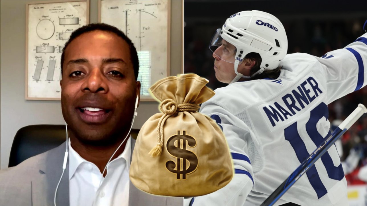 5a7RDS's tweet card. Au 5 à 7, Jean-Luc Grand-Pierre discute de la fin imminente de Mitch Marner avec les Maple Leafs.