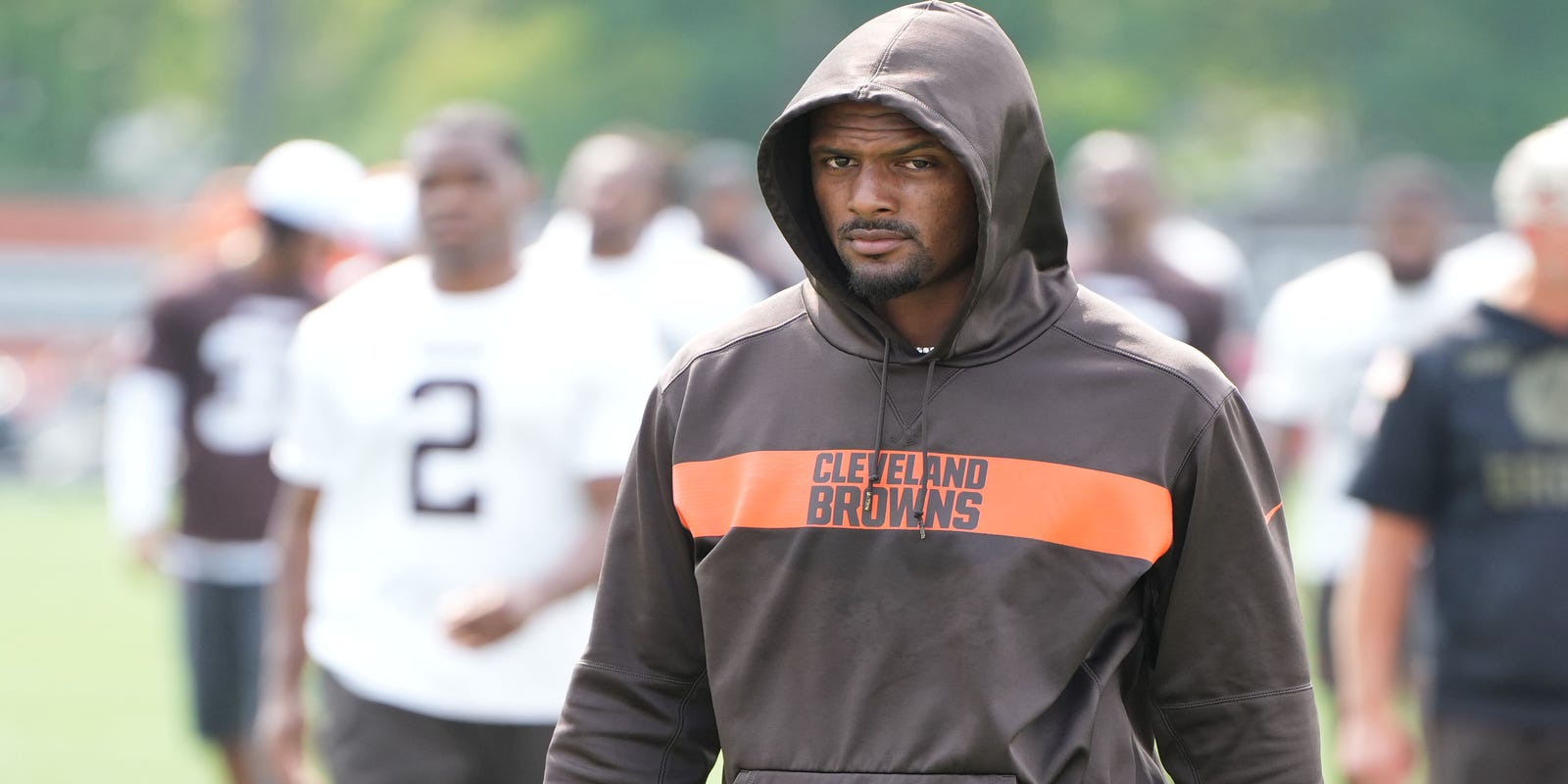 DispatchAlerts's tweet card. Browns veterans reported for training camp July 22, the same day they placed Deshaun Watson, among others, on the active/PUP list due to injuries.