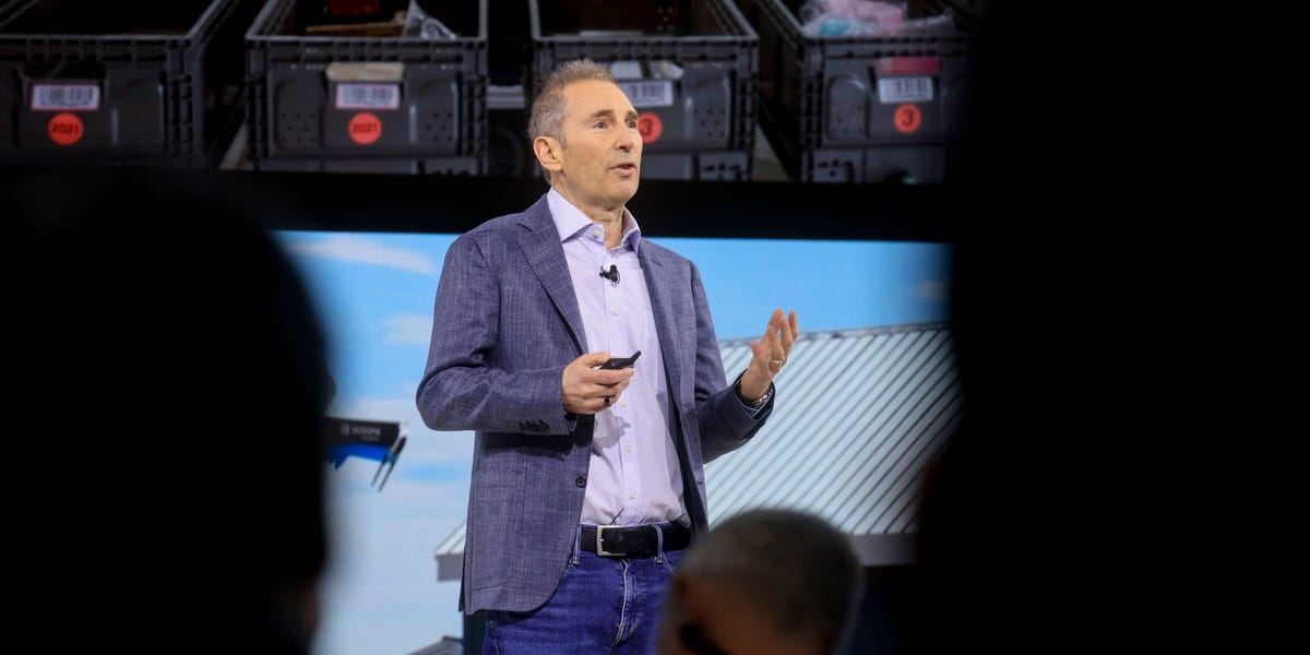 JaredFeldman88's tweet card. Andy Jassy's AI-driven planned workforce reductions at Amazon prompts employee backlash and calls for a shift in leadership approach.