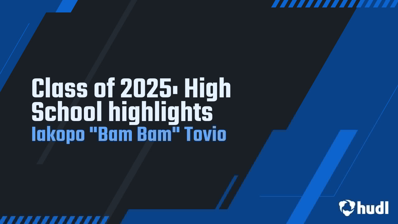 _Kingbam71's tweet card. Class of 2025: High School highlights