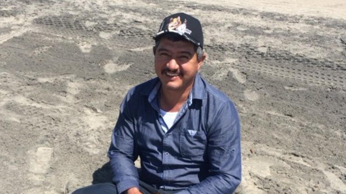 ABC10's tweet card. Javier Algandar Arce, 52, was picking tomatoes in front of his house when he was hit by an SUV in an alleged drunk driving accident and later died at the hospital.