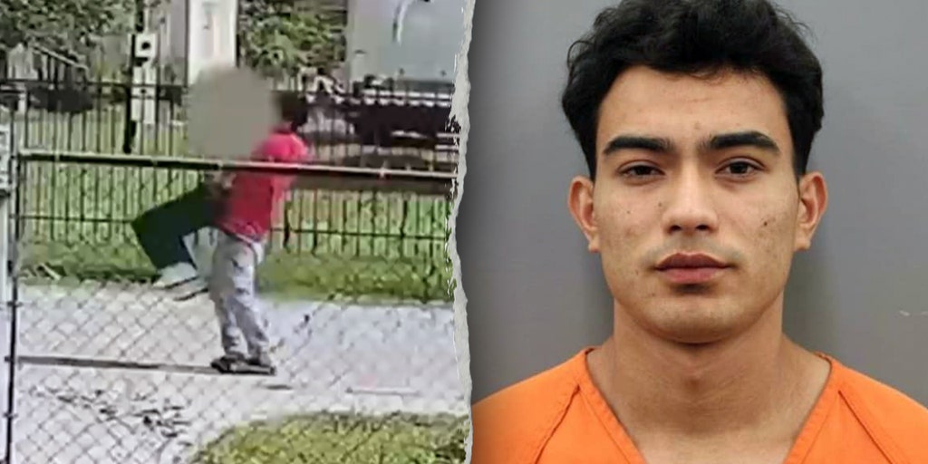 Keck553's tweet card. Chilling surveillance has been released showing the moment a screaming Chinese migrant woman was hauled back to a Houston trailer home where she was allegedly being held captive for days as a sex...
