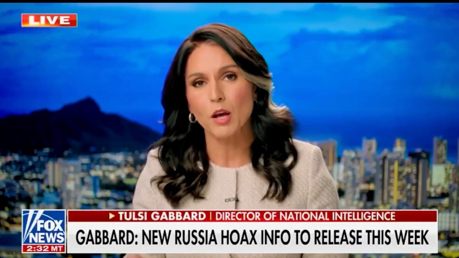 Patrici04211472's tweet card.           ODNI Tulsi bard fired back at Barack Obama on Tuesday afternoon after the former president released a rare statement in response to Trump’s assertion Obama was the ringleader of the Russia...