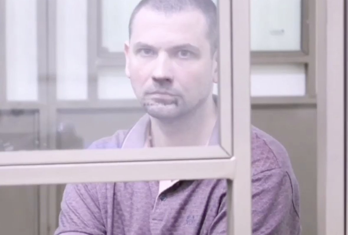 khpg's tweet card. With the ‘trial’ of Vadym Sorokoletnov, and a huge number of other Ukrainians, held behind closed doors, the only certainty is, tragically, that they will end in ‘conviction’ and a long sentence