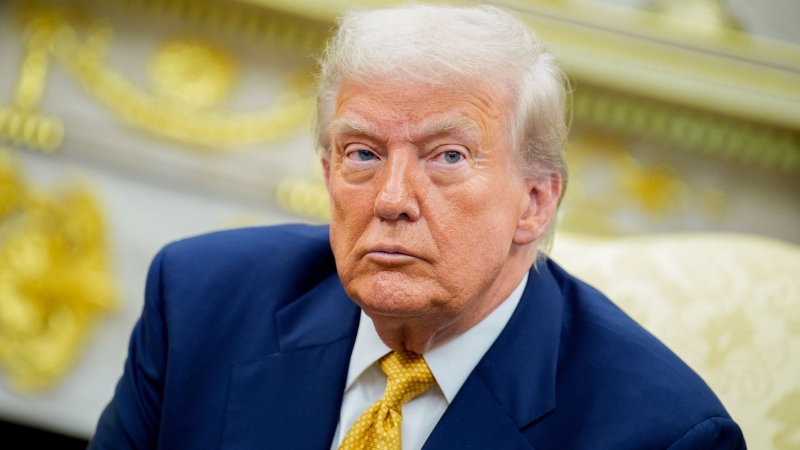 HuffPost's tweet card. Trump's Tariffs On Japan Drop To 15%