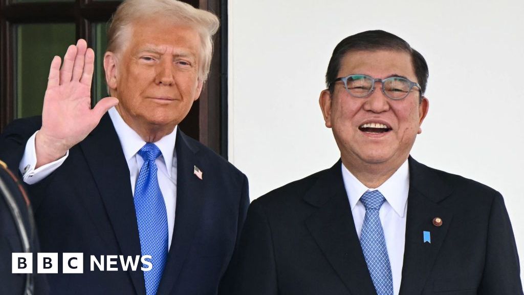 BBCWorld's tweet card. The deal would result in Japan investing $550bn (£407bn) into the US and paying a 15% reciprocal tariff, Trump said.