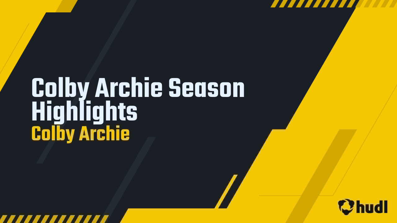 ColbyHaydenArc1's tweet card. Colby Archie Season Highlights