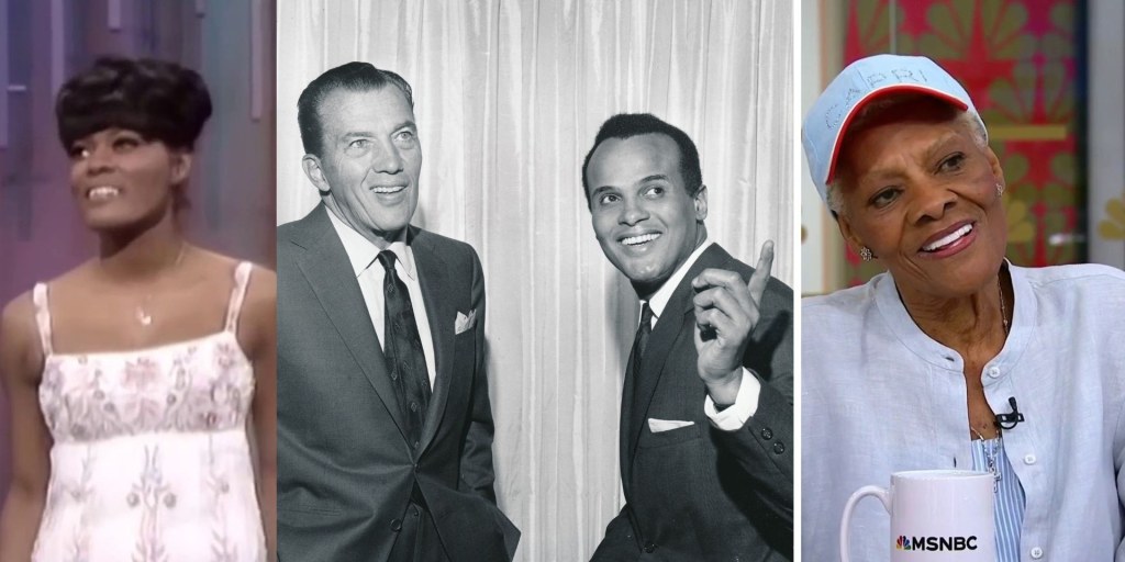 Morning_Joe's tweet card. Grammy winner Dionne Warwick joins Morning Joe to discuss 'Sunday Best,' a new Netflix documentary on Ed Sullivan’s legacy. Reflecting on her own memories of Sullivan, Warwick called him a “groundb...