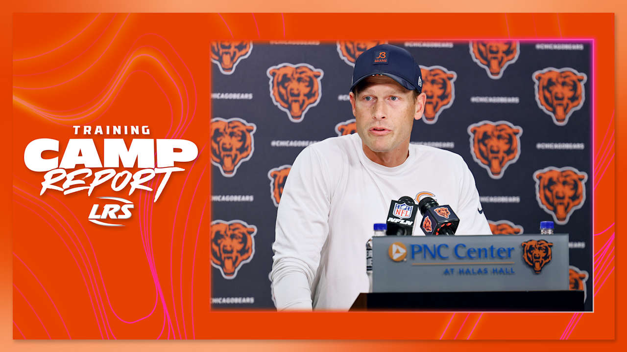LarryMayer's tweet card. General manager Ryan Poles, coach Ben Johnson, quarterback Caleb Williams and defensive tackle Grady Jarrett spoke to the media Tuesday at Halas Hall as the Bears kicked off training camp.