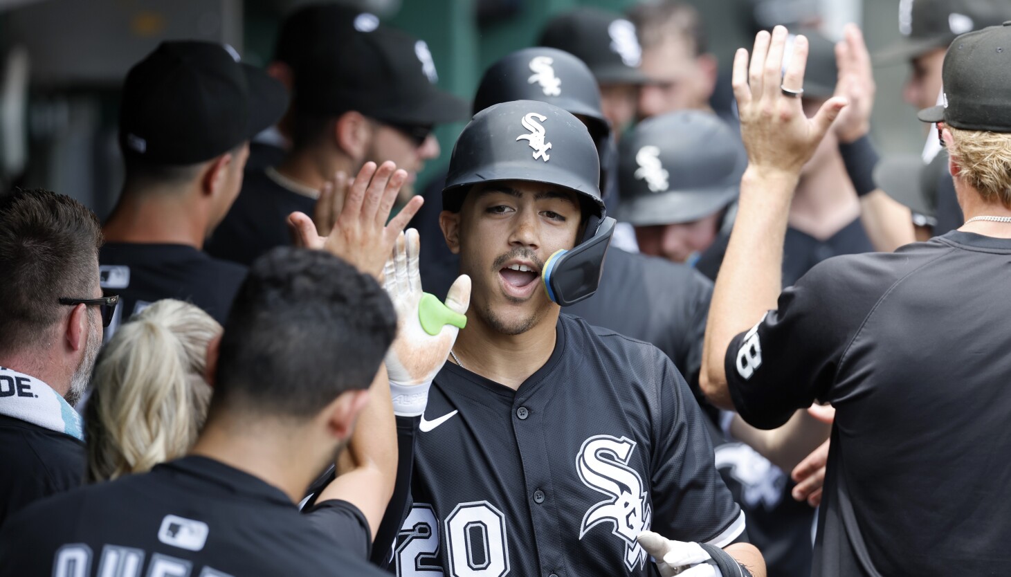 mitchtrout's tweet card. No matter the positions, the Sox' 25-year-old infielder has established himself as a key contributor alongside Chase Meidroth and Colson Montgomery.