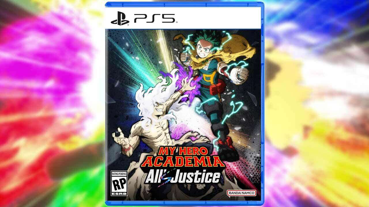 GameSpot's tweet card. My Hero Academia: All's Justice is Delaware-smashing its way onto PS5, Xbox Series X|S, and PC soon.