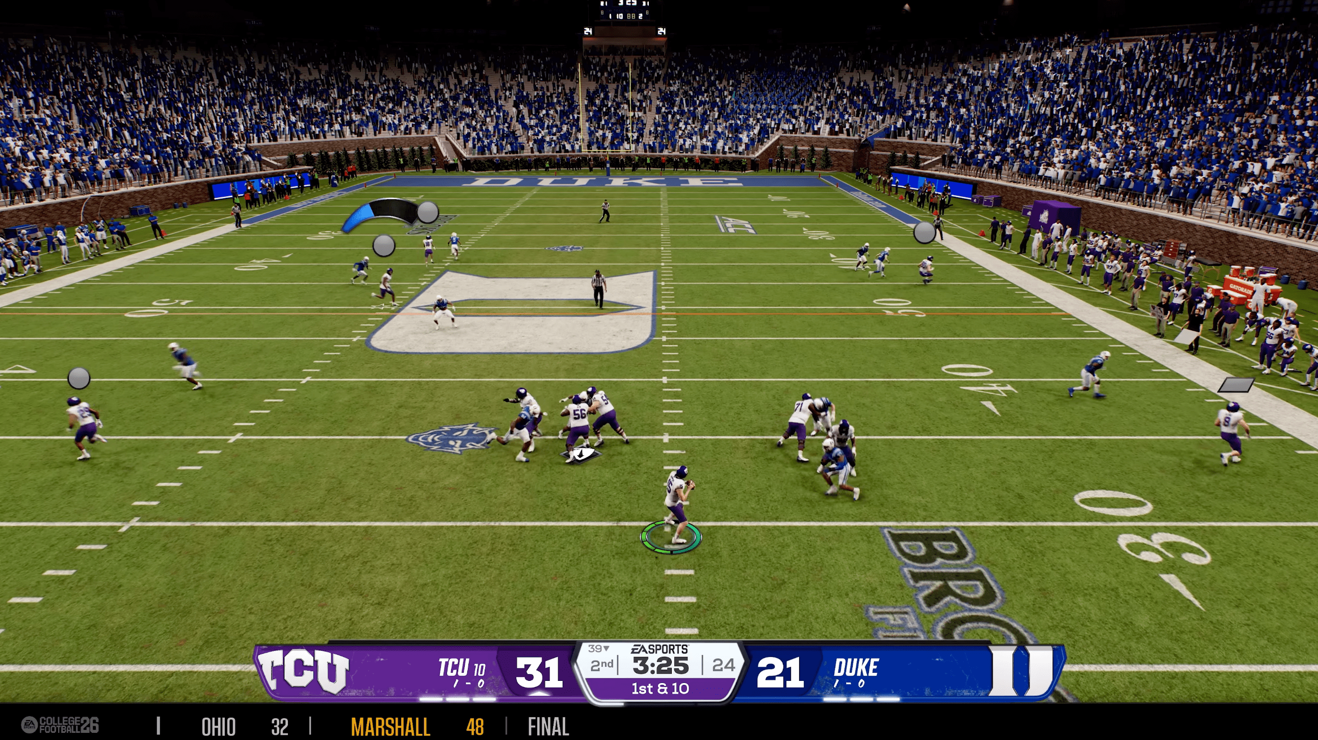 OperationSports's tweet card. College Football 26 Title Update Arrives on July 24 - Patch Notes
