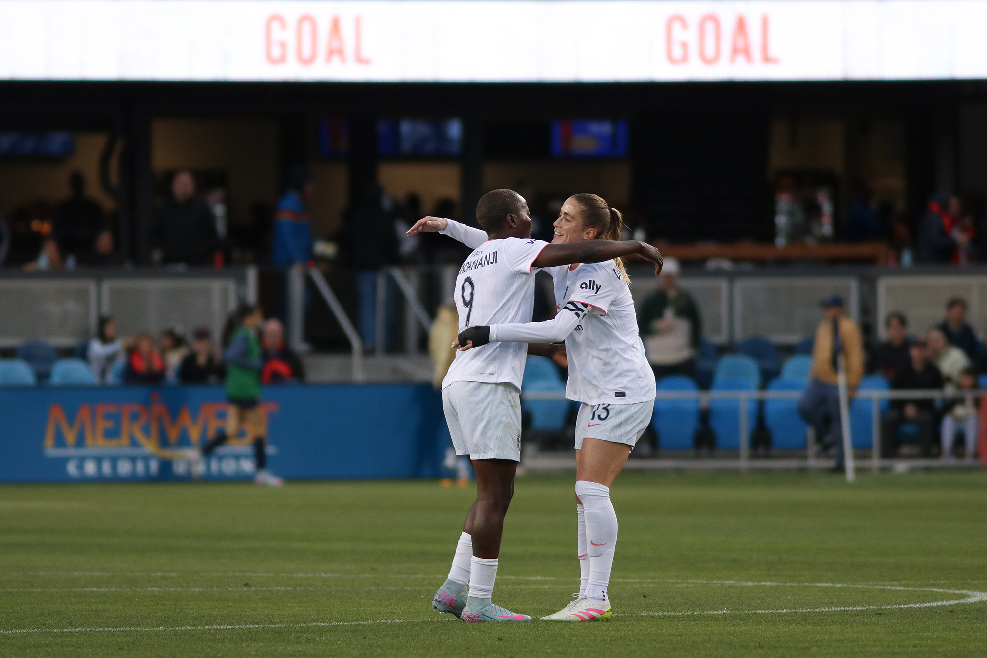soccerbayarea's tweet card. A first half goal by Bay FC was offset by a second half goal from the Seattle Reign for a draw in their NWSL match