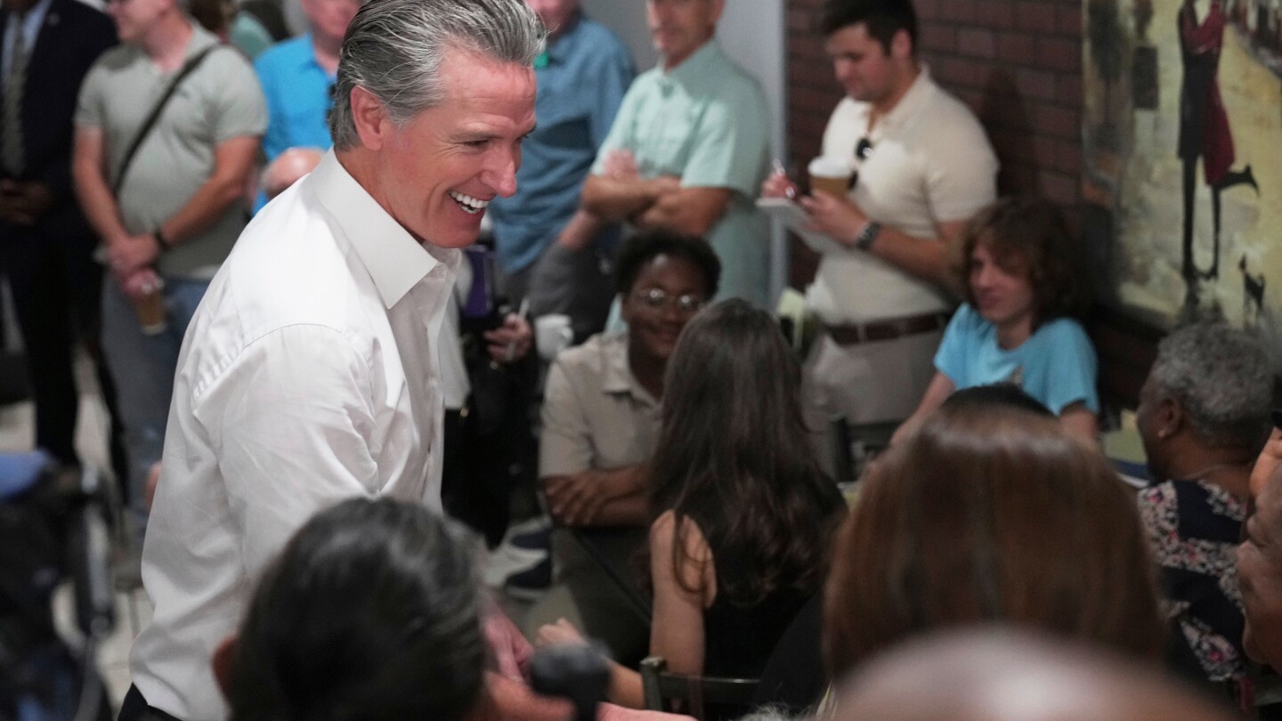 costareports's tweet card. California Governor Gavin Newsom has launched a two-day tour in South Carolina, urging rural voters to stand up to President Donald Trump and challenge Republicans in the 2026 midterms.