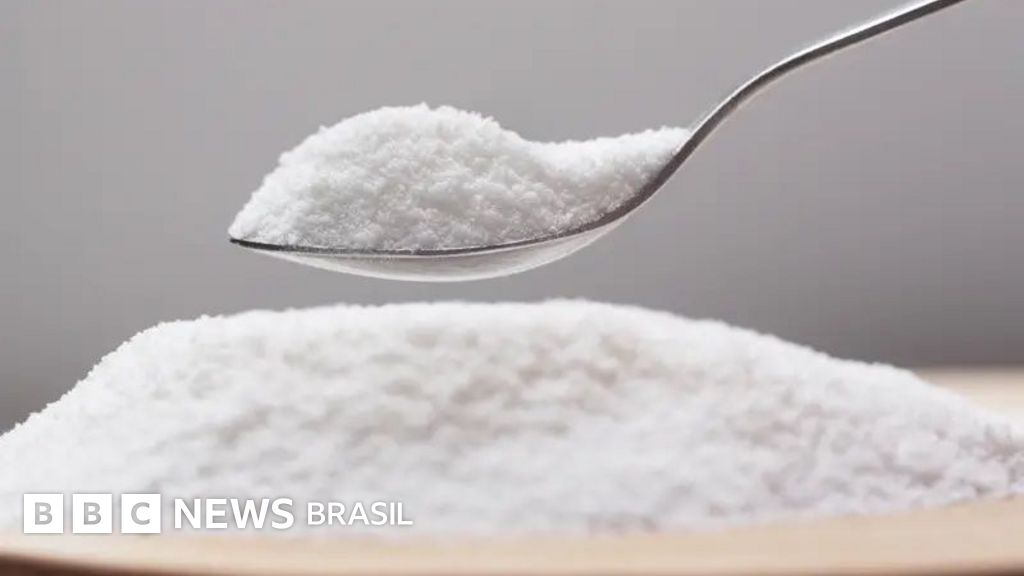 bbcbrasil's tweet card. O eritritol é considerado há muito tempo como uma alternativa saudável ao açúcar, mas uma nova pesquisa mostra que ele pode ter consequências sérias para a saúde