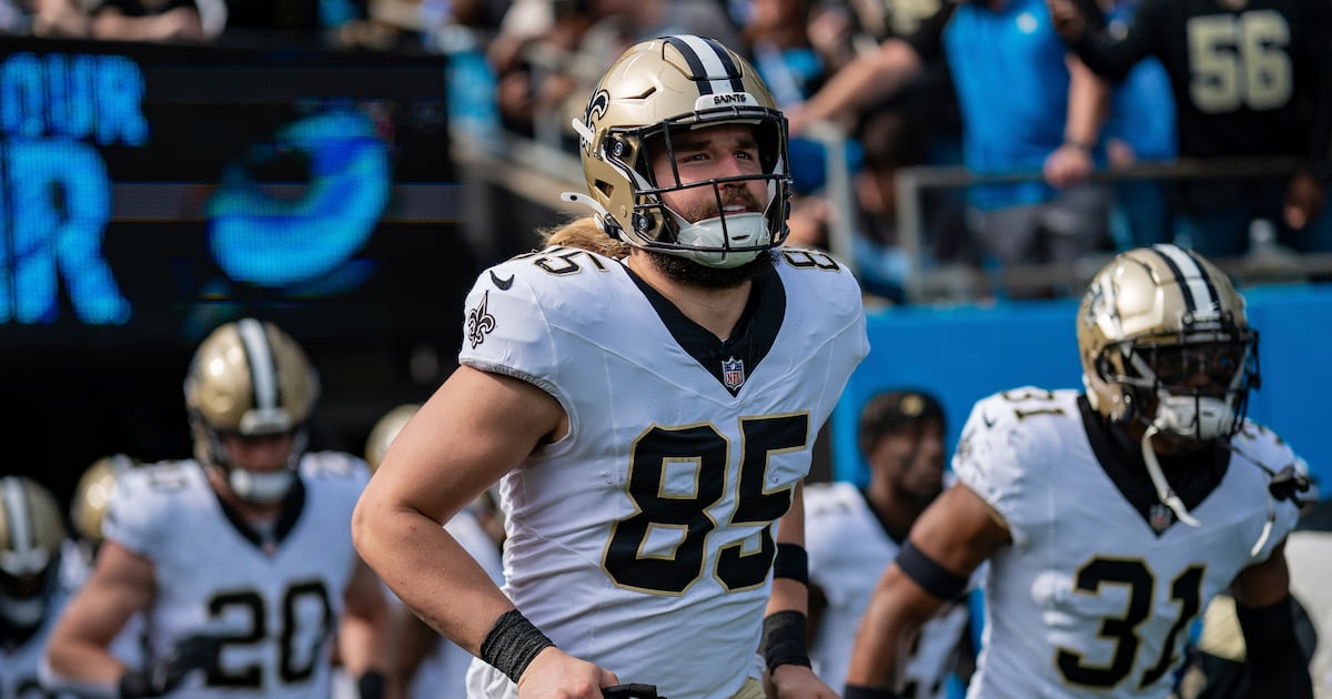 desnewssports's tweet card. The former BYU and Lehi High tight end spent his rookie season with the New Orleans Saints.