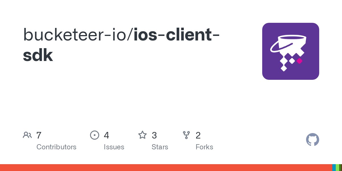 bucketeer_io's tweet card. Contribute to bucketeer-io/ios-client-sdk development by creating an account on GitHub.