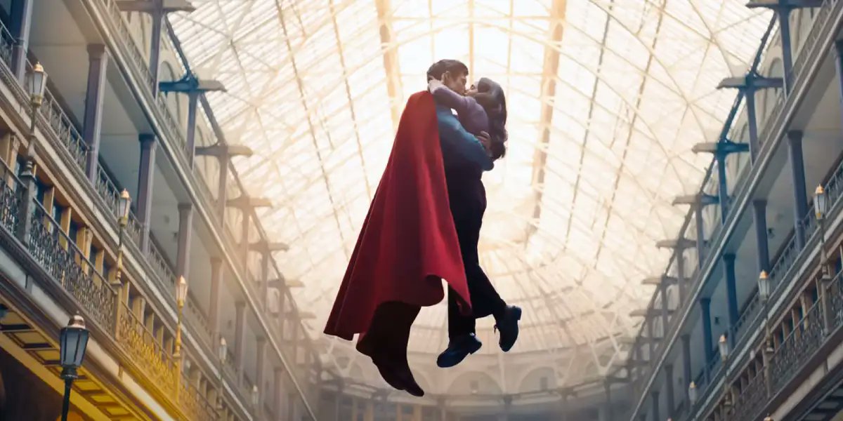 LoudAndClearRvs's tweet card. Superman (2025) starts the DC Universe with a fun movie led by the great performances of David Corenswet, Rachel Brosnahan, and Nicholas Hoult.