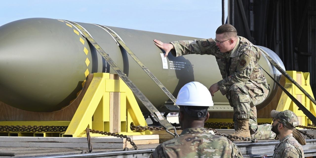 Values1776's tweet card. The 30,000-pound Massive Ordnance Penetrator is considered by analysts to be the best shot at getting through to targets buried deep under mountains.