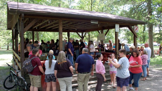 WBOY12News's tweet card. An Elkins-based religious community group says it’s facing resistance from the city in its mission to worship in the park, feed the unhoused and connect them with resources.