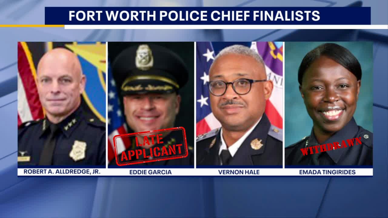 FOX4's tweet card. Fort Worth City Councilman Chris Nettles is raising concerns about the city's police chief hiring process after a finalist submitted their application past the deadline and another candidate withdrew.
