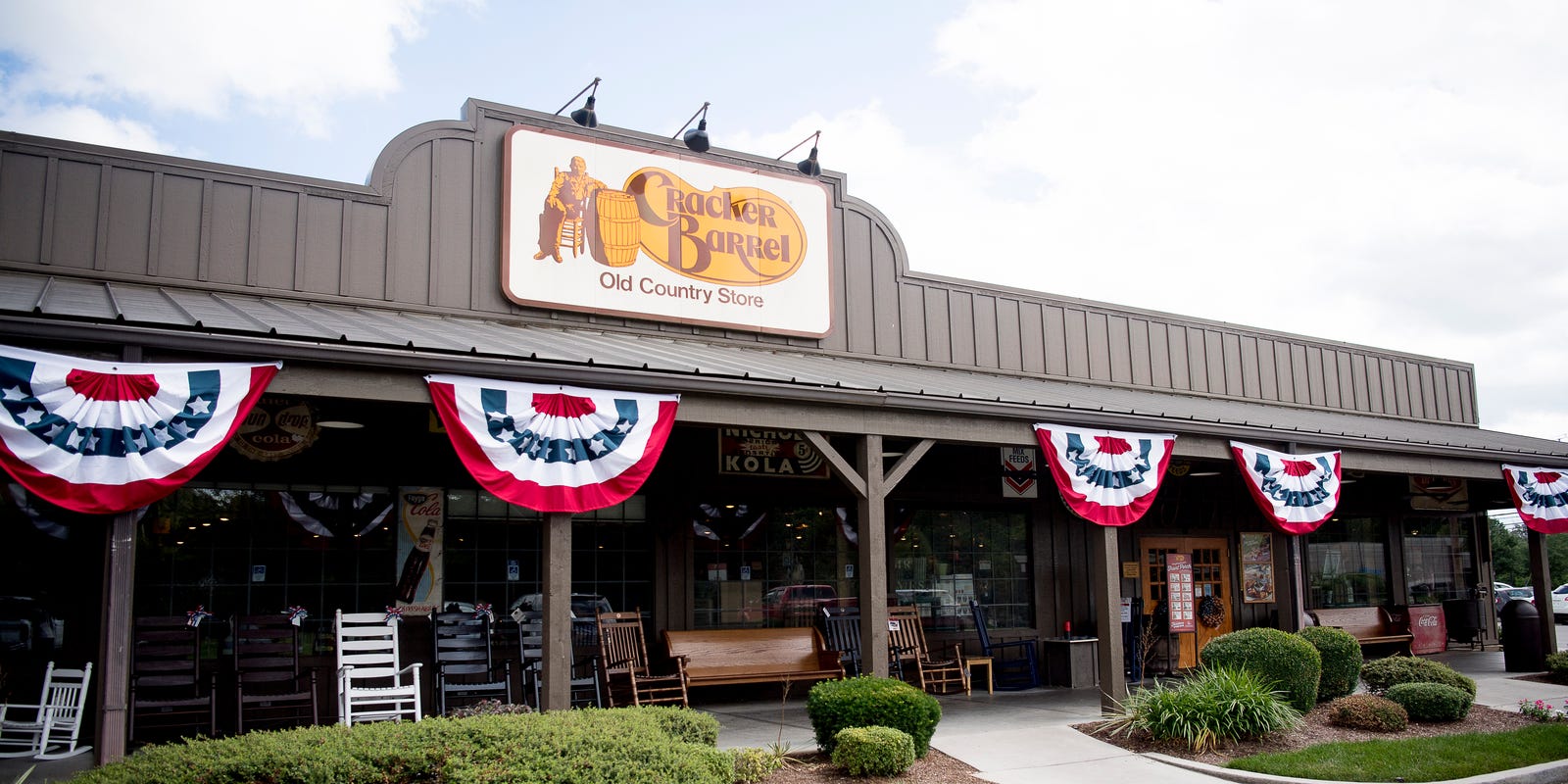 Tennessean's tweet card. "Cracker Barrel’s policies openly discriminate against heterosexual, white, and male employees," America First Legal states in a letter.